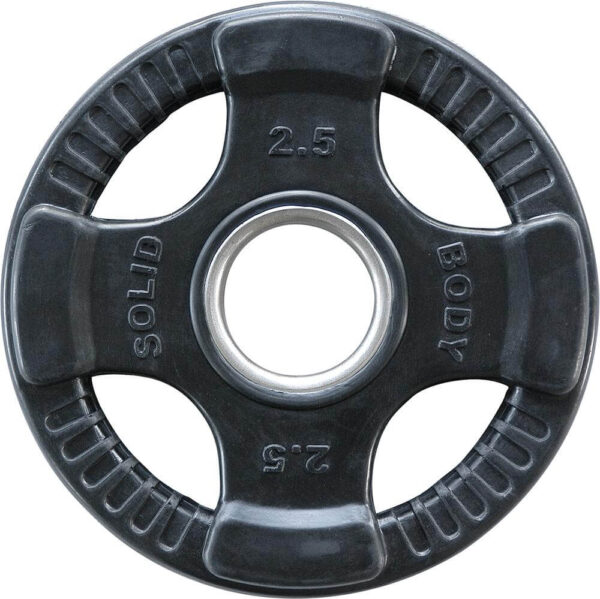 Body-Solid Rubber 4-Grip Olympic Plate 50mm 2